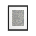 Simple Hand Drawn Pattern #17 Framed Art Print Gallery Image 5