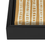 Simple Hand Drawn Pattern #2 Framed Canvas Print Gallery Image 3