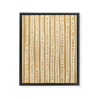 Simple Hand Drawn Pattern #2 Framed Canvas Print Gallery Image 8