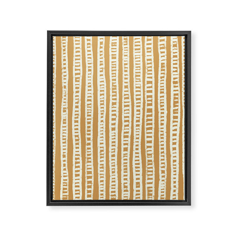 Simple Hand Drawn Pattern #2 Framed Canvas Print Gallery Image 8