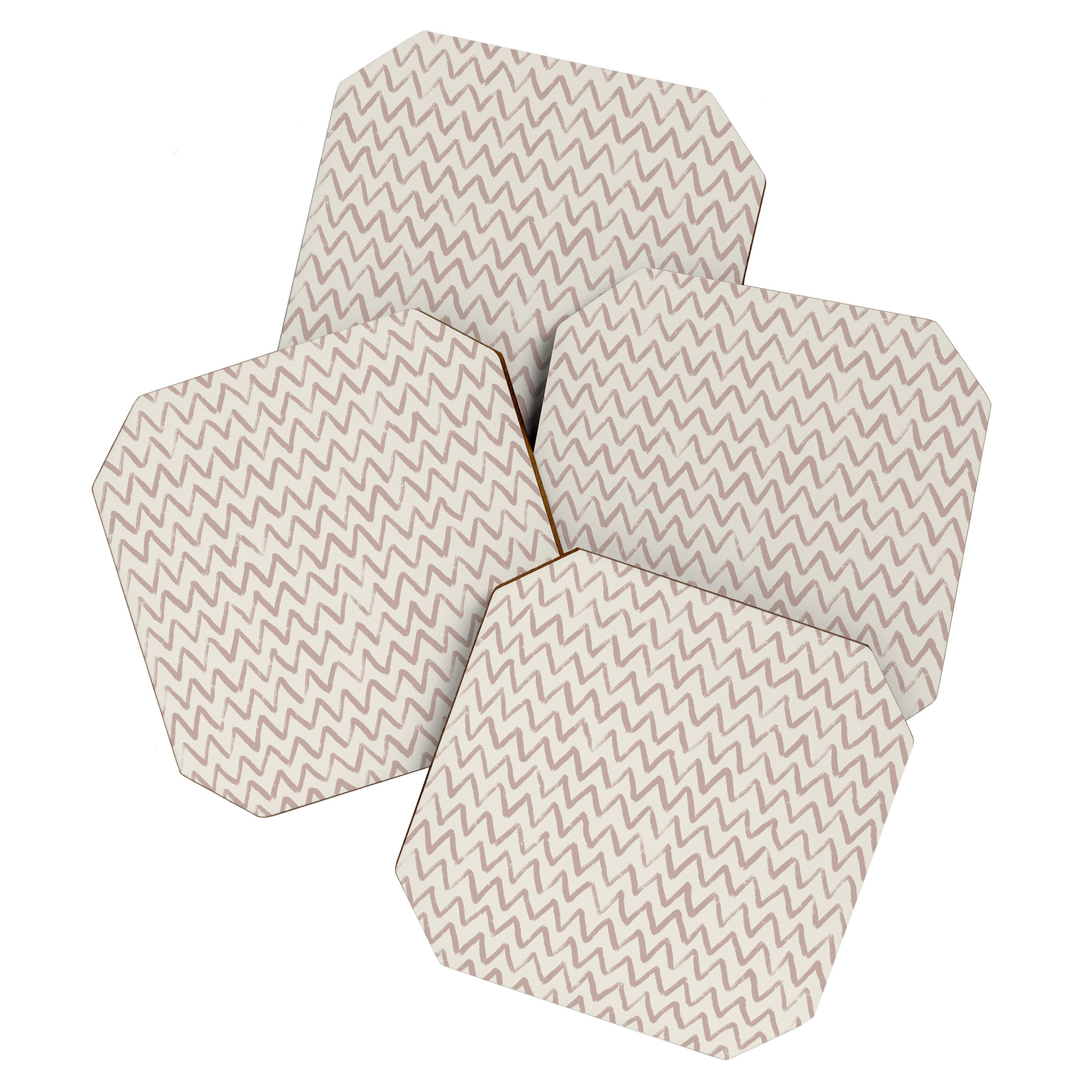 Simple Hand Drawn Pattern #4 Coaster Gallery Image 1