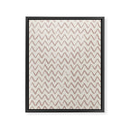 Simple Hand Drawn Pattern #4 Framed Canvas Print Gallery Image 8