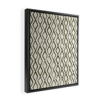 Simple Hand Drawn Pattern #6 Framed Canvas Print Gallery Image 2