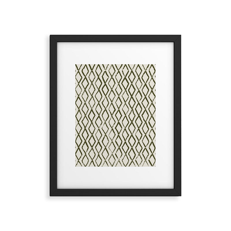 Simple Hand Drawn Pattern #6 Framed Art Print Gallery Image 6