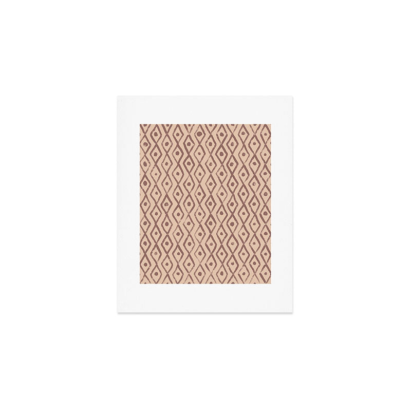 Simple Hand Drawn Pattern #7 Art Print Gallery Image 1
