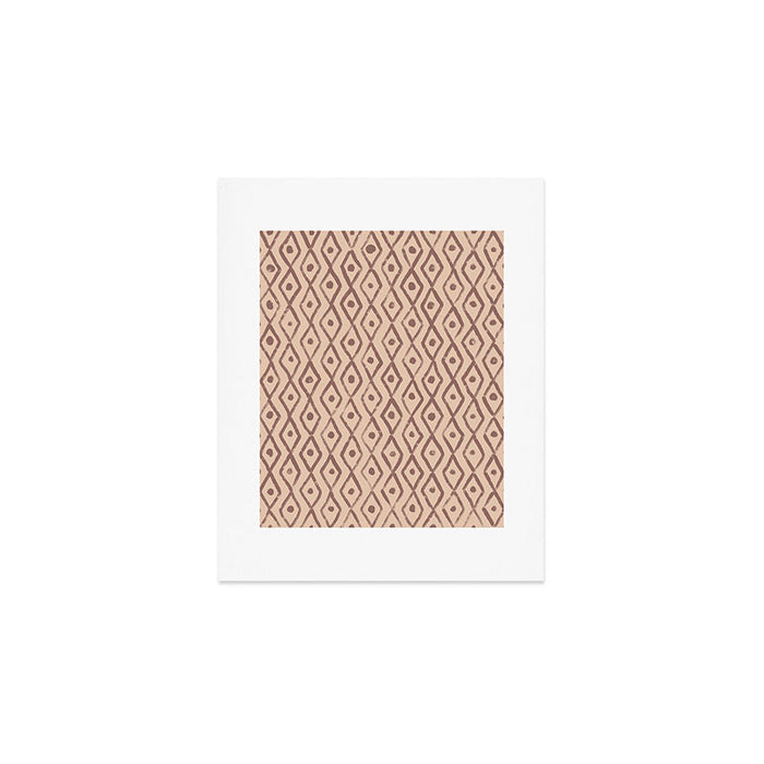 Simple Hand Drawn Pattern #7 Art Print Gallery Image 1