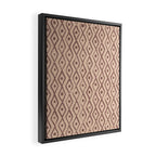 Simple Hand Drawn Pattern #7 Framed Canvas Print Gallery Image 2