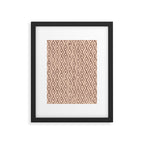 Simple Hand Drawn Pattern #7 Framed Art Print Gallery Image 6