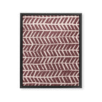 Simple Hand Drawn Pattern #9 Framed Canvas Print Gallery Image 8