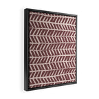 Simple Hand Drawn Pattern #9 Framed Canvas Print Gallery Image 2