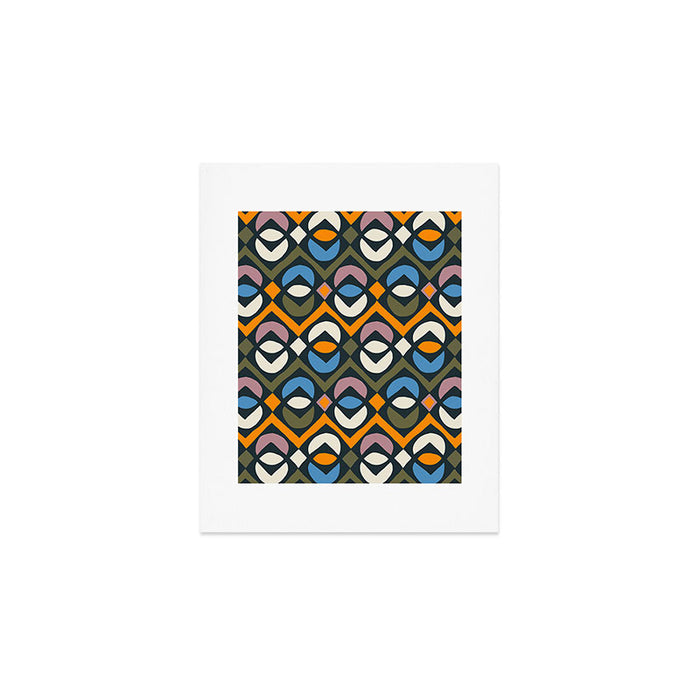 Simple Hand-cut Pattern #2 Art Print Gallery Image 1