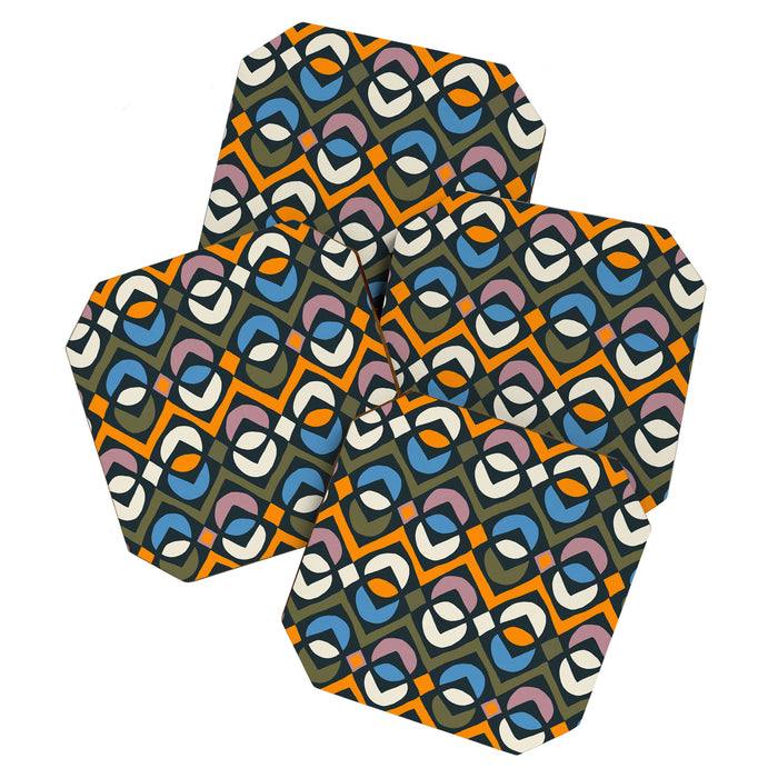 Simple Hand-cut Pattern #2 Coaster Gallery Image 1