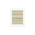 Simple Hand-cut Pattern #3 Art Print Gallery Image 1