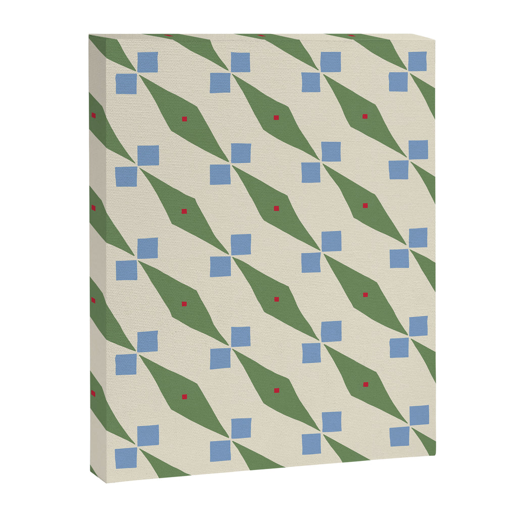 Simple Hand-cut Pattern #4 Canvas Print Gallery Image 6