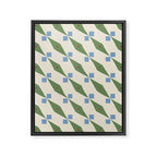 Simple Hand-cut Pattern #4 Framed Canvas Print Gallery Image 6