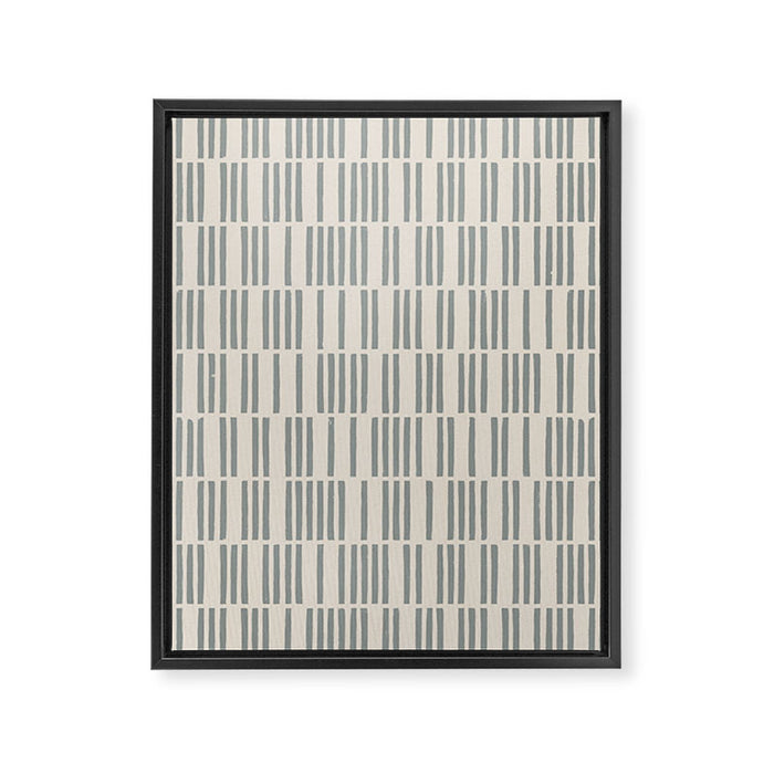 Simple Pattern #1 Framed Canvas Print Gallery Image 1