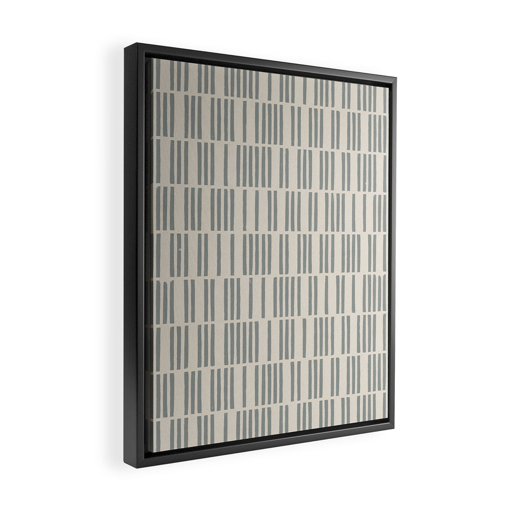 Simple Pattern #1 Framed Canvas Print Gallery Image 2