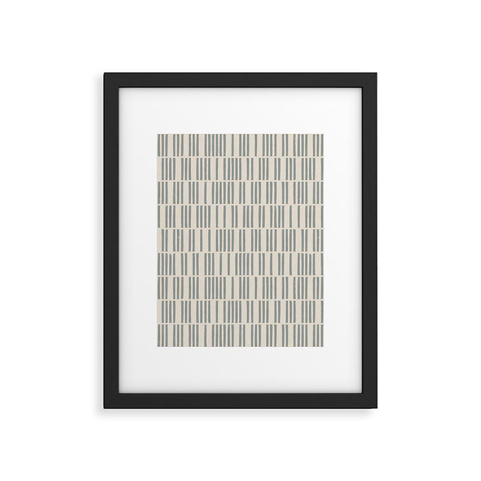 Simple Pattern #1 Framed Art Print Gallery Image 1