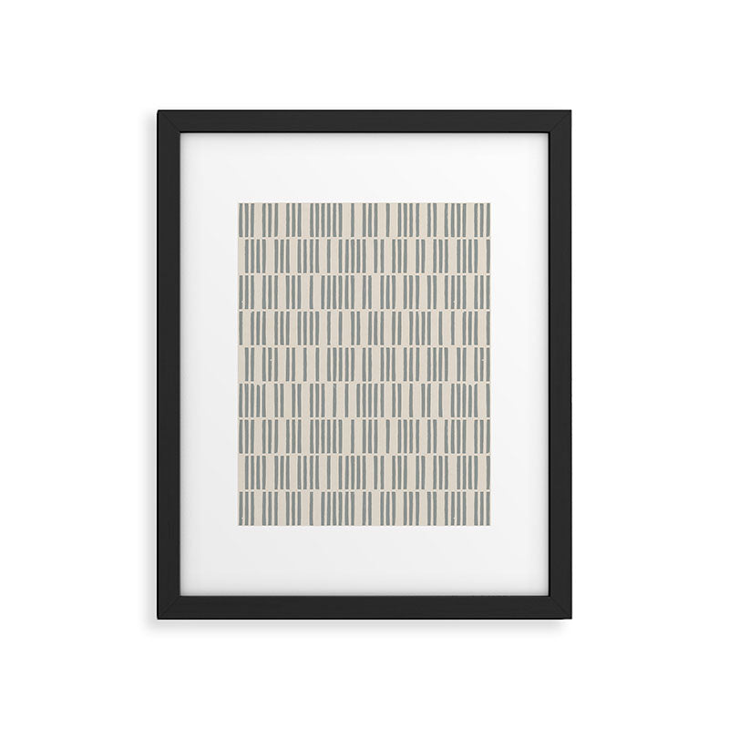 Simple Pattern #1 Framed Art Print Gallery Image 5