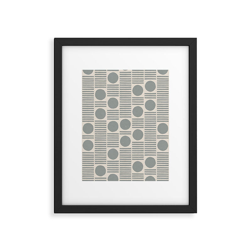 Simple Pattern #2 Framed Art Print Gallery Image 5