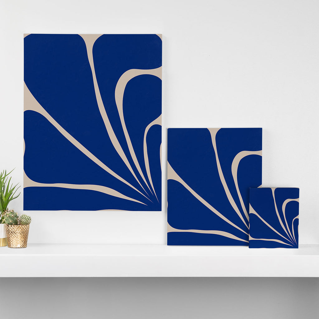 Six Leaf Plant - 2/3 Canvas Print Gallery Image 3