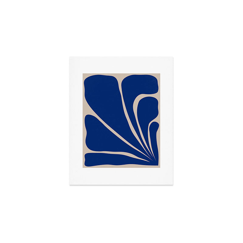 Six Leaf Plant - 2/3 Art Print Gallery Image 1