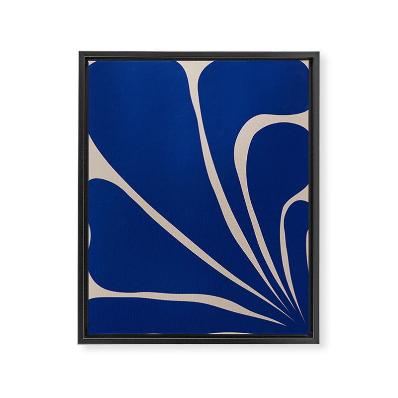 Six Leaf Plant - 2/3 Framed Canvas Print Gallery Image 6
