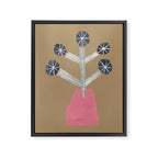 Small Collage: Bouquet Framed Canvas Print Gallery Image 6