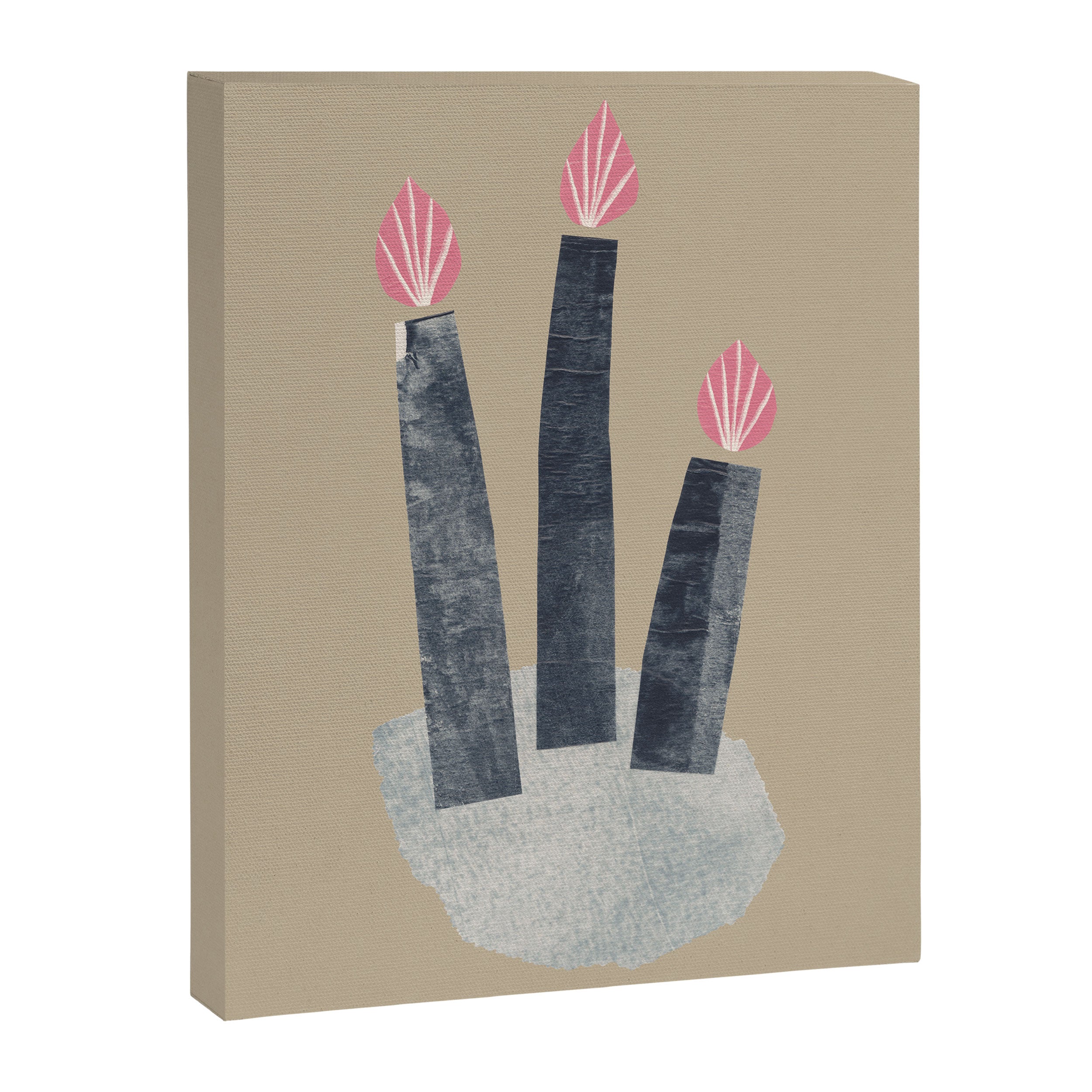 Small Collage: Candles Canvas Print Gallery Image 8