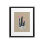 Small Collage: Candles Framed Art Print Gallery Image 6