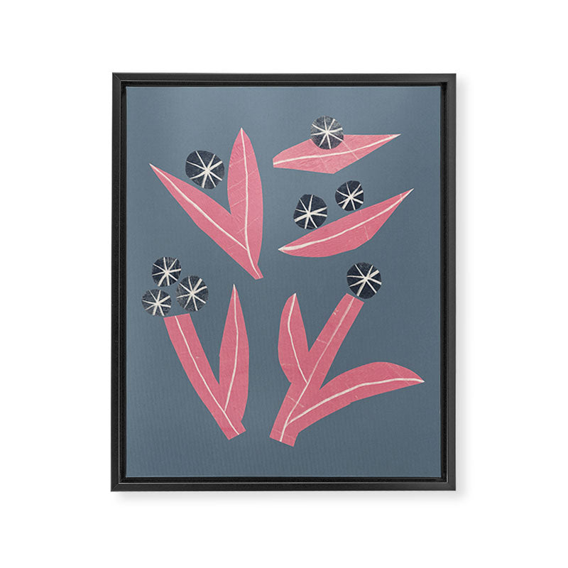 Small Collage: Florals Framed Canvas Print Gallery Image 8