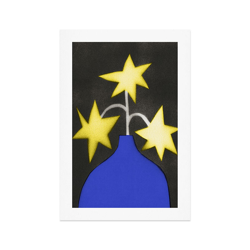 Starry Bloom Art Print Gallery Image 1