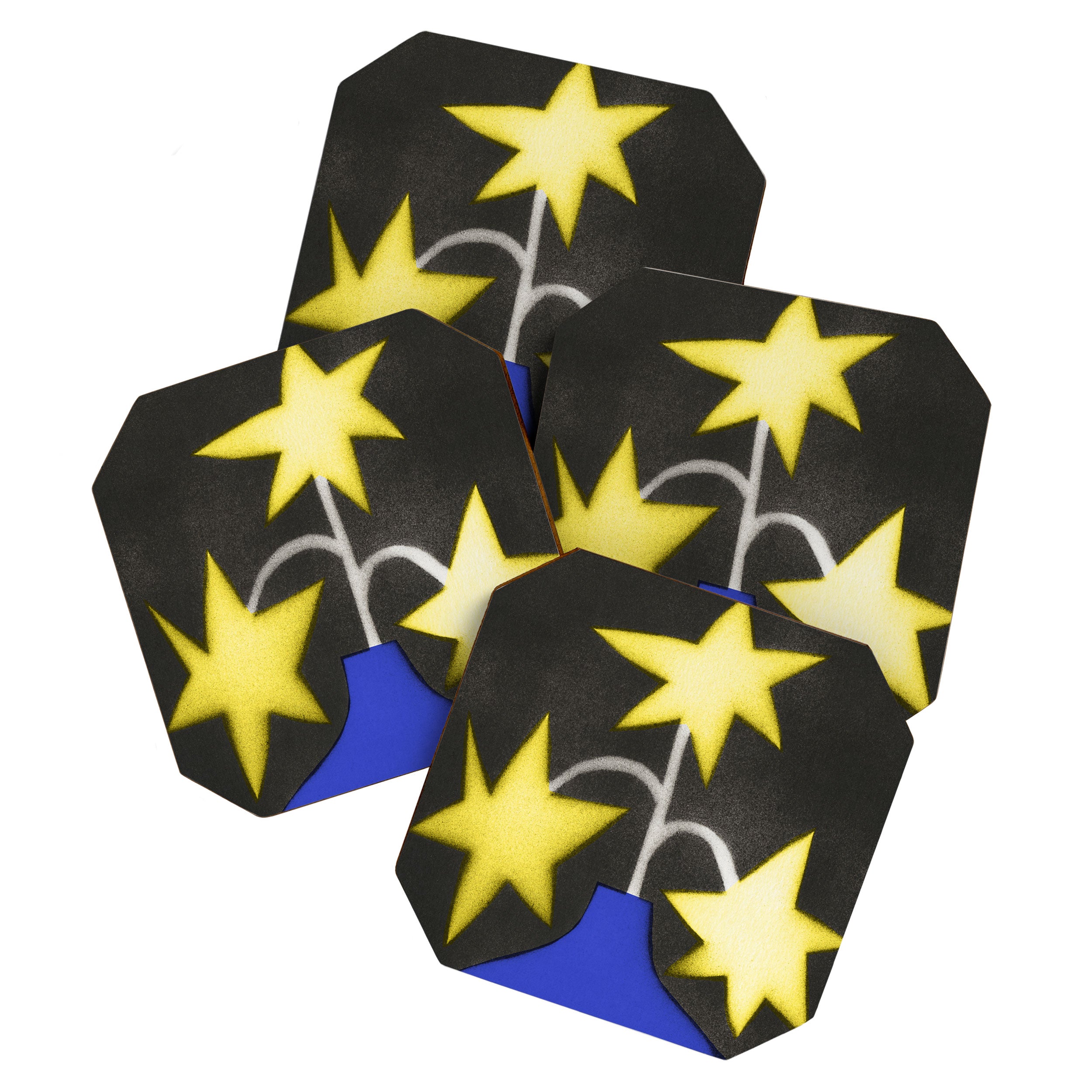 Starry Bloom Coaster Gallery Image 1
