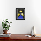 Starry Bloom Framed Art Print Gallery Image 2