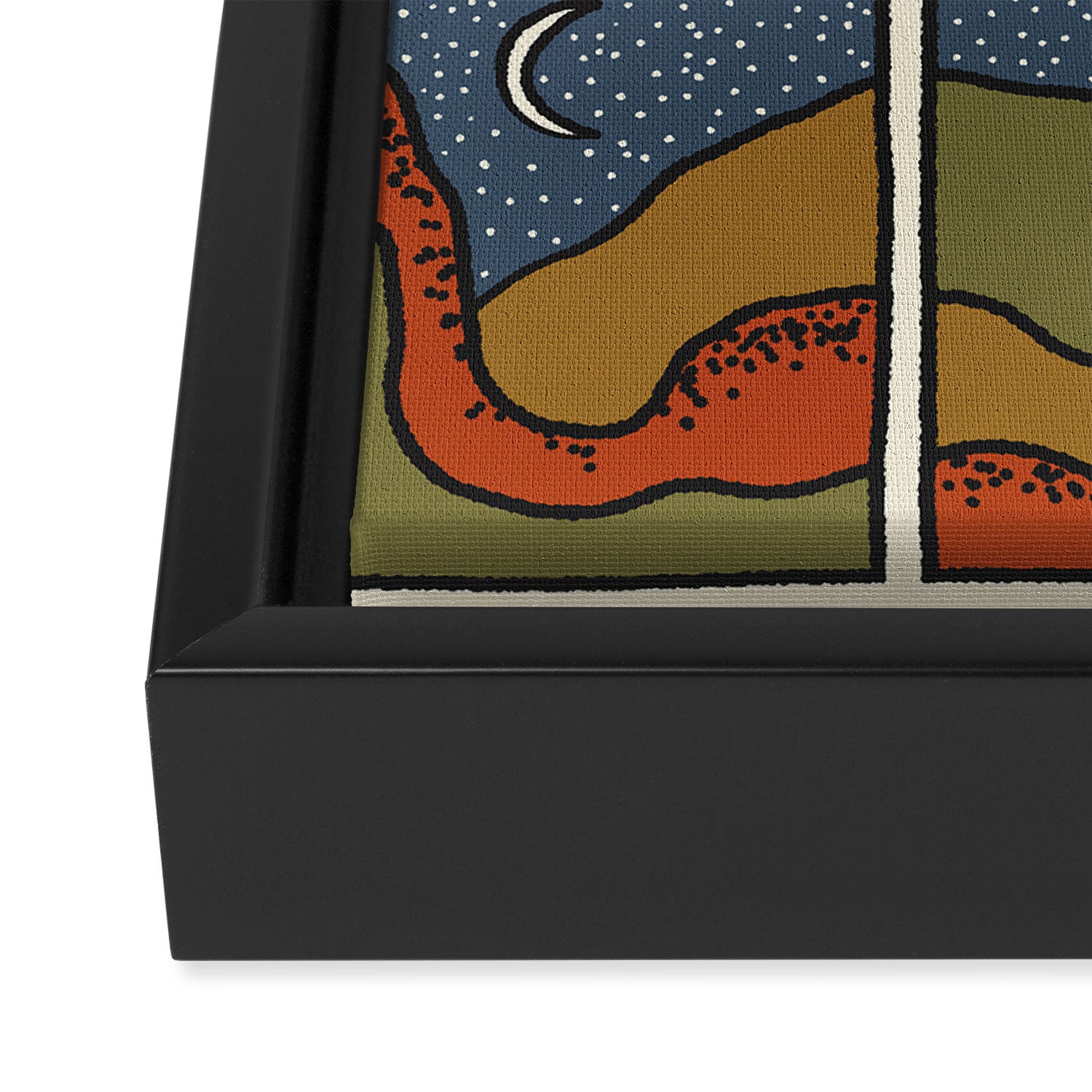 Starry Nights Framed Canvas Print Gallery Image 3