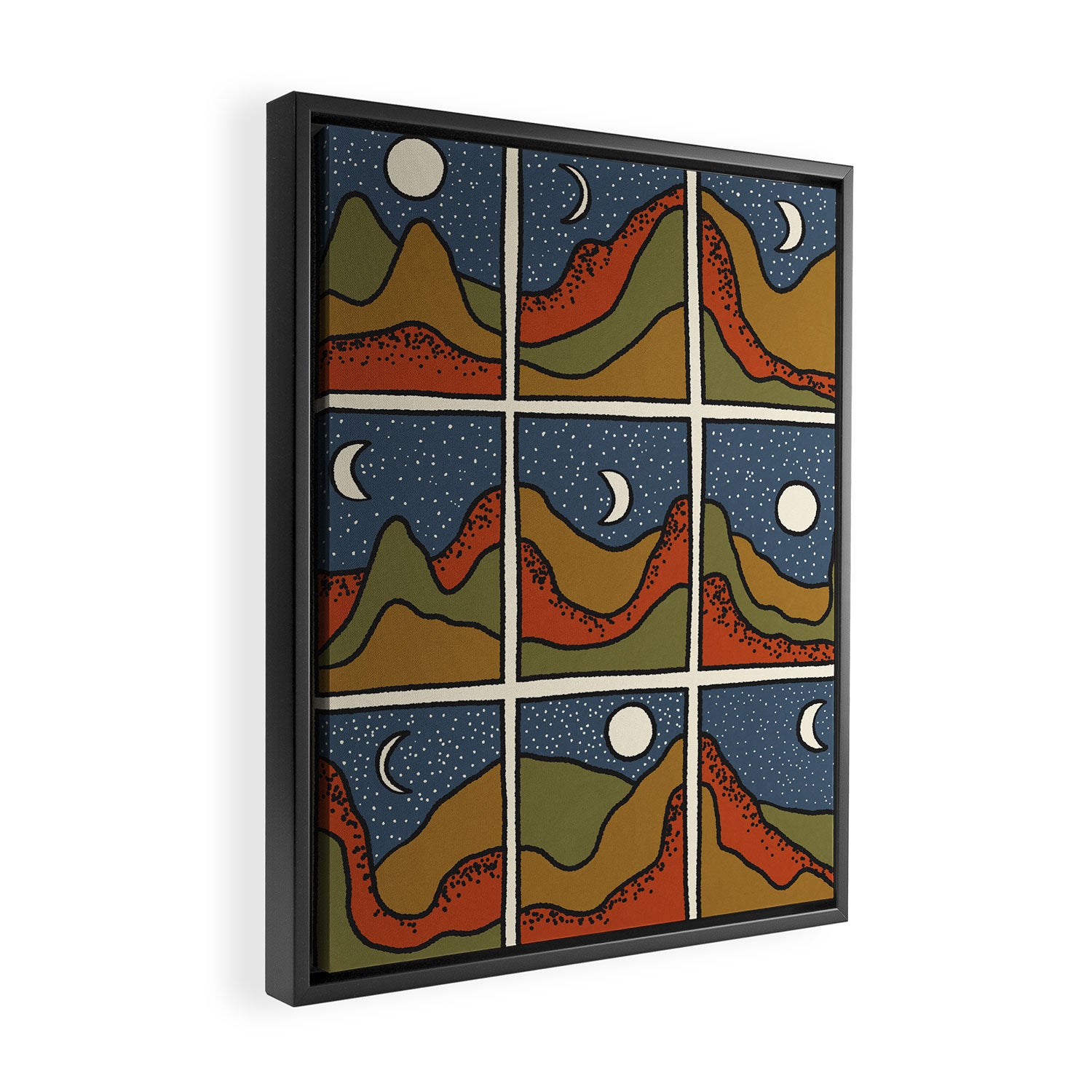Starry Nights Framed Canvas Print Gallery Image 2