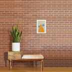 Still Life with a Vase and Two Flowers Art Print Gallery Image 2