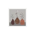 Still Life with Three Vases Art Print Gallery Image 1