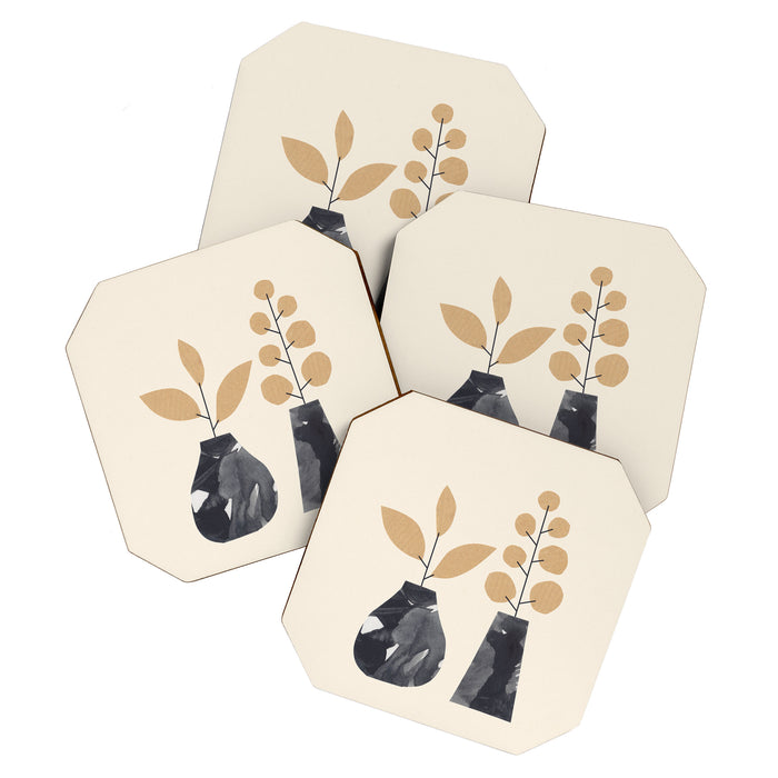 Still Life with Two Vases Coaster Gallery Image 1