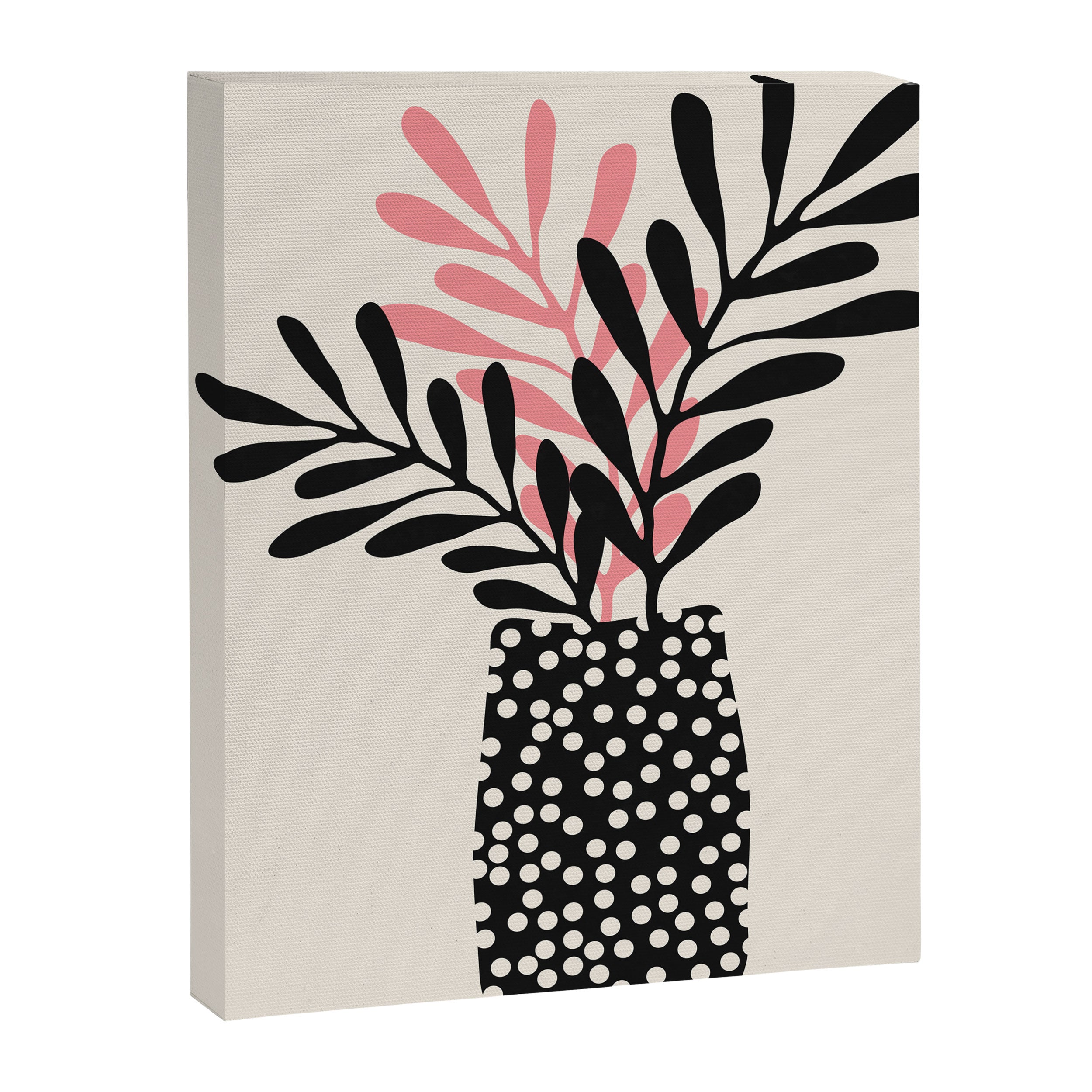 Still Life with Vase and Three Branches Canvas Print Gallery Image 6