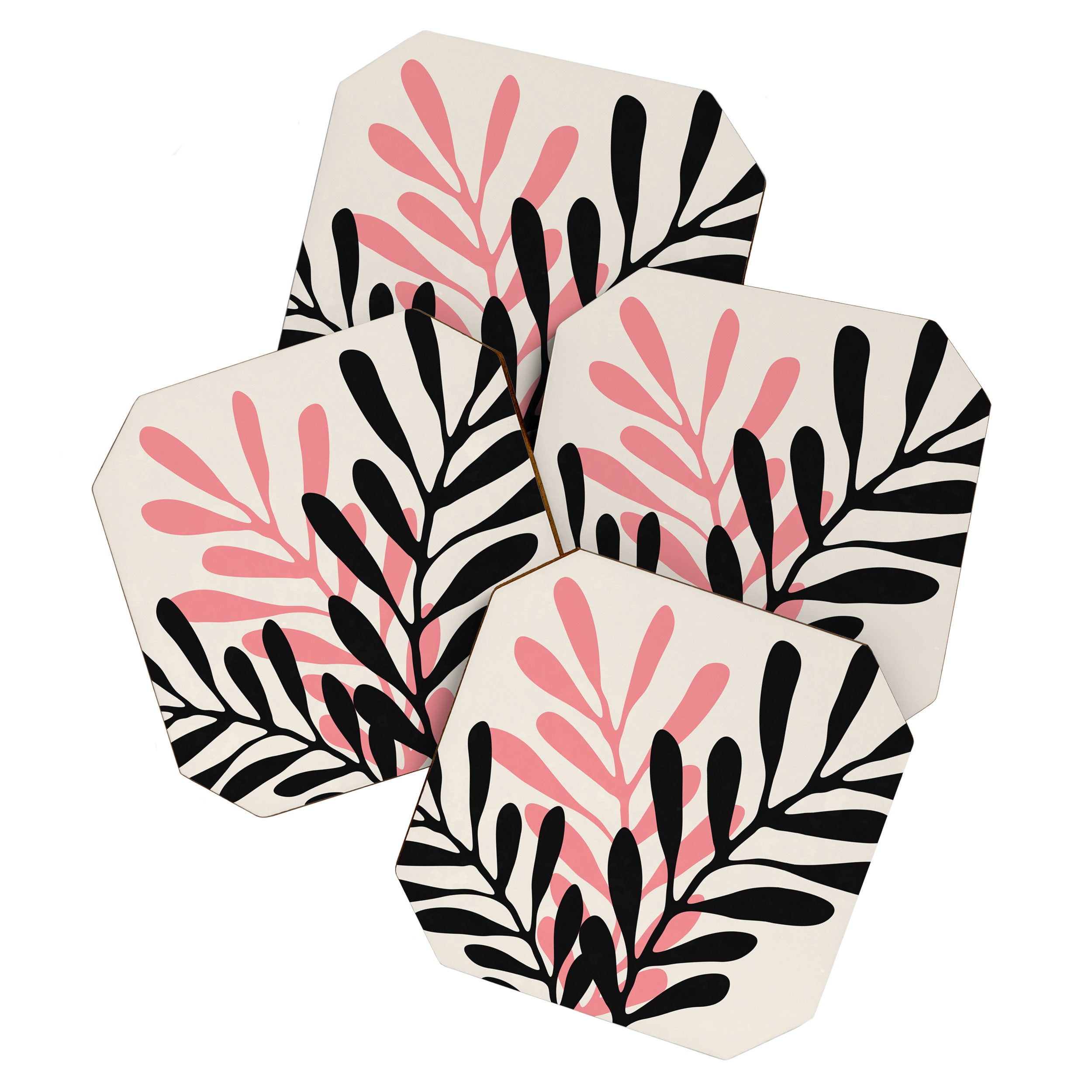 Still Life with Vase and Three Branches Coaster Gallery Image 1