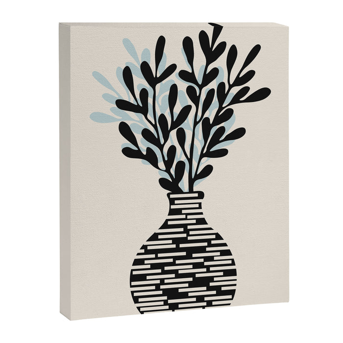 Still Life with Vase and Tree Branches Canvas Print Gallery Image 1