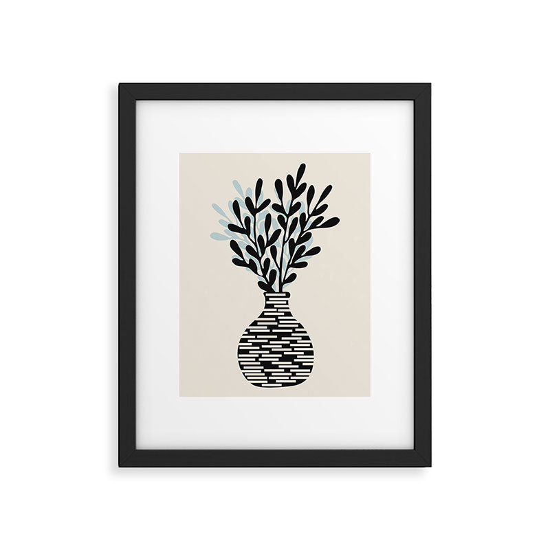 Still Life with Vase and Tree Branches Framed Art Print Gallery Image 5