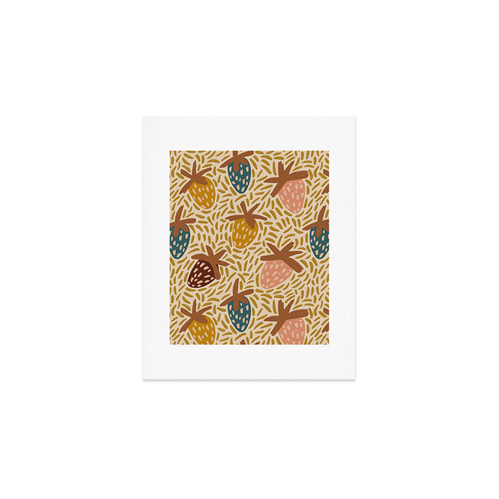 Strawberries Art Print Gallery Image 1