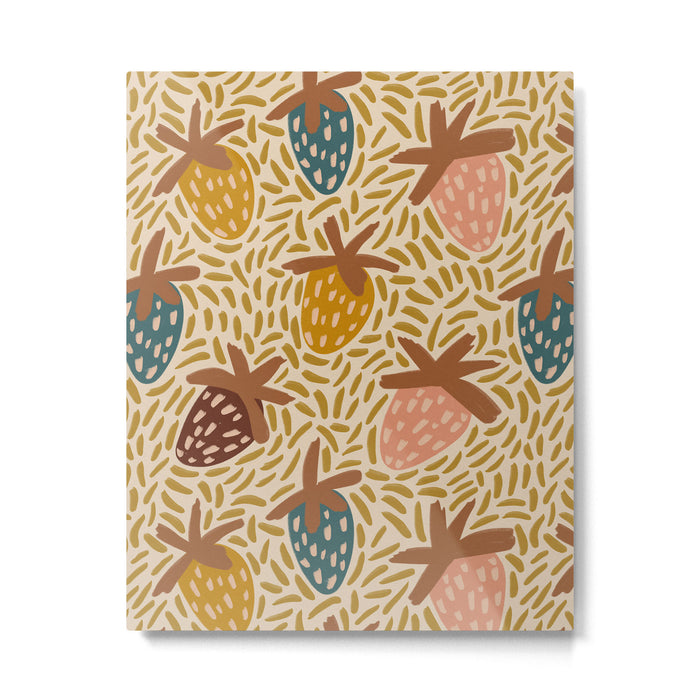 Strawberries Metal Print Gallery Image 1