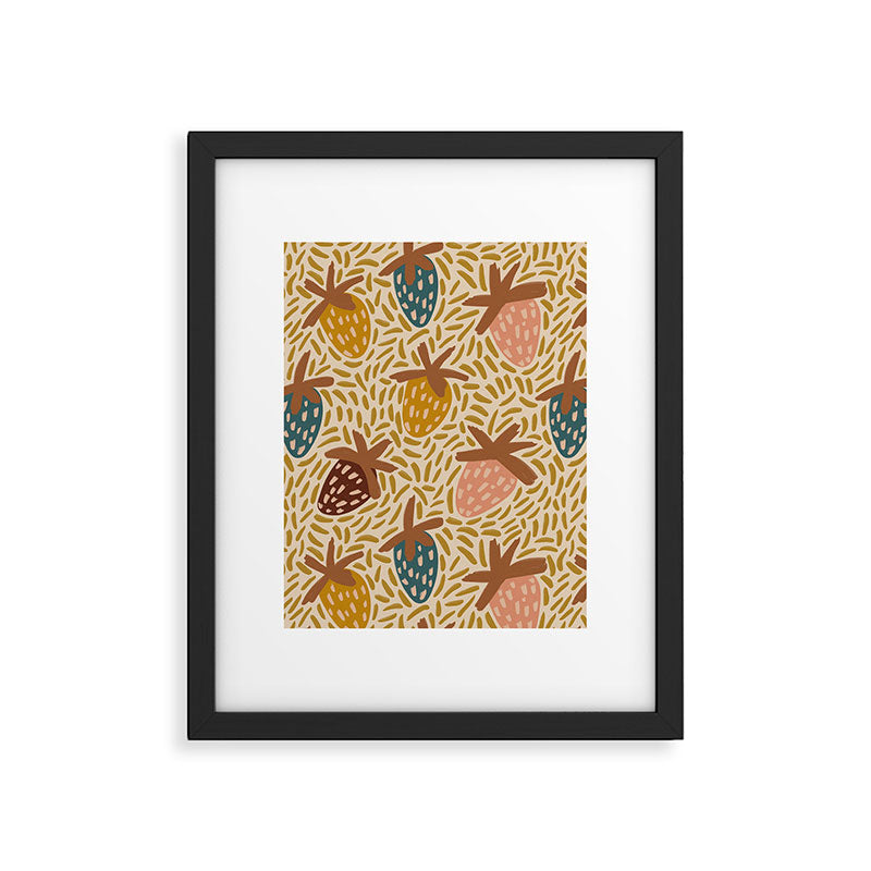 Strawberries Framed Art Print Gallery Image 5