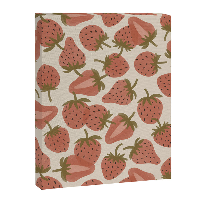 Strawberry Bowl Canvas Print Gallery Image 1