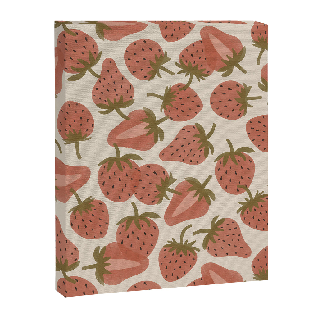 Strawberry Bowl Canvas Print Gallery Image 8