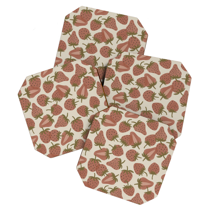Strawberry Bowl Coaster Gallery Image 1
