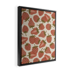 Strawberry Bowl Framed Canvas Print Gallery Image 2